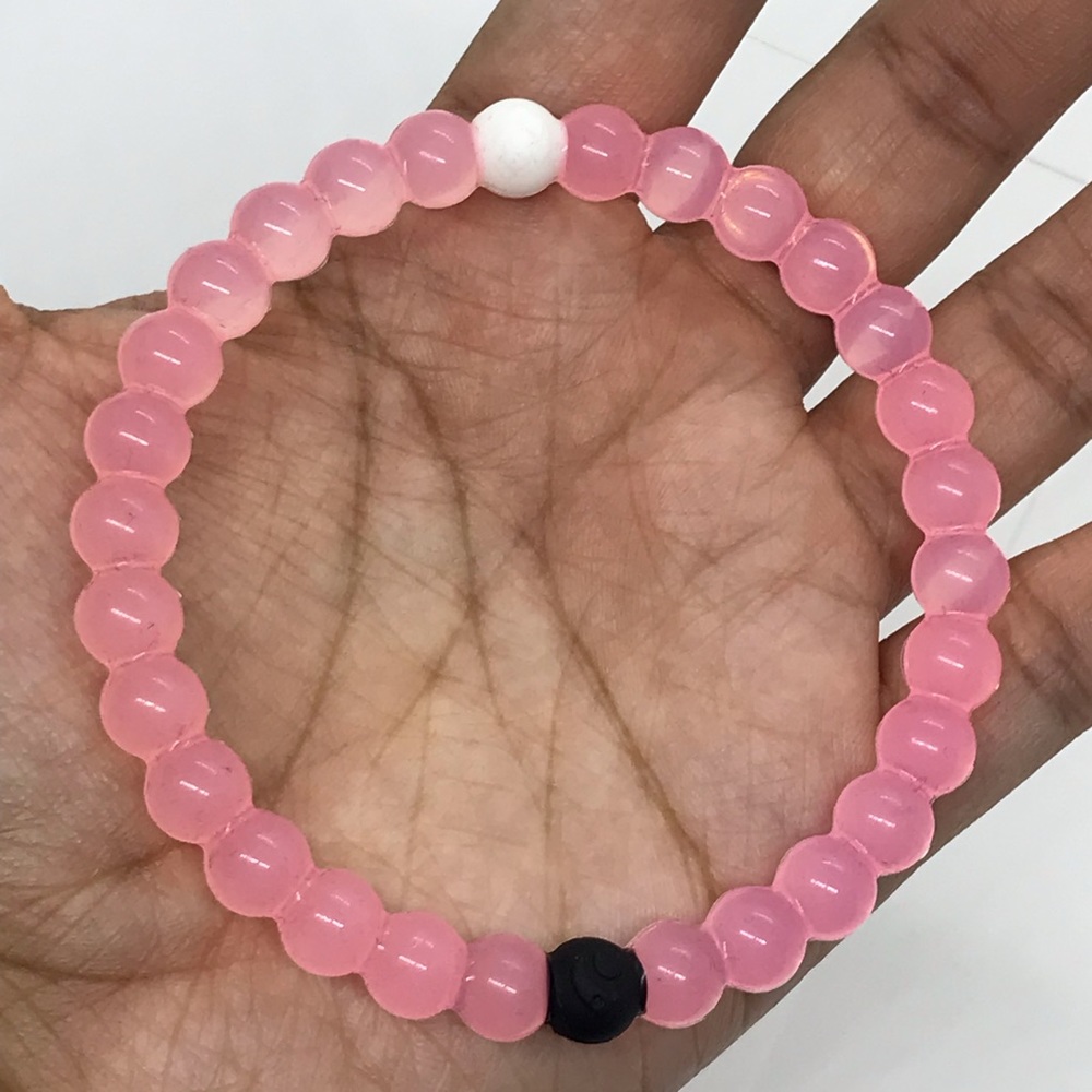 Lokai pink Bracelet size XL breast cancer awareness